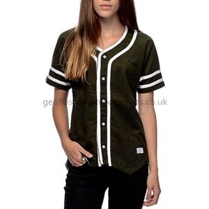 Crooks & Castles Gray Baseball Jersey